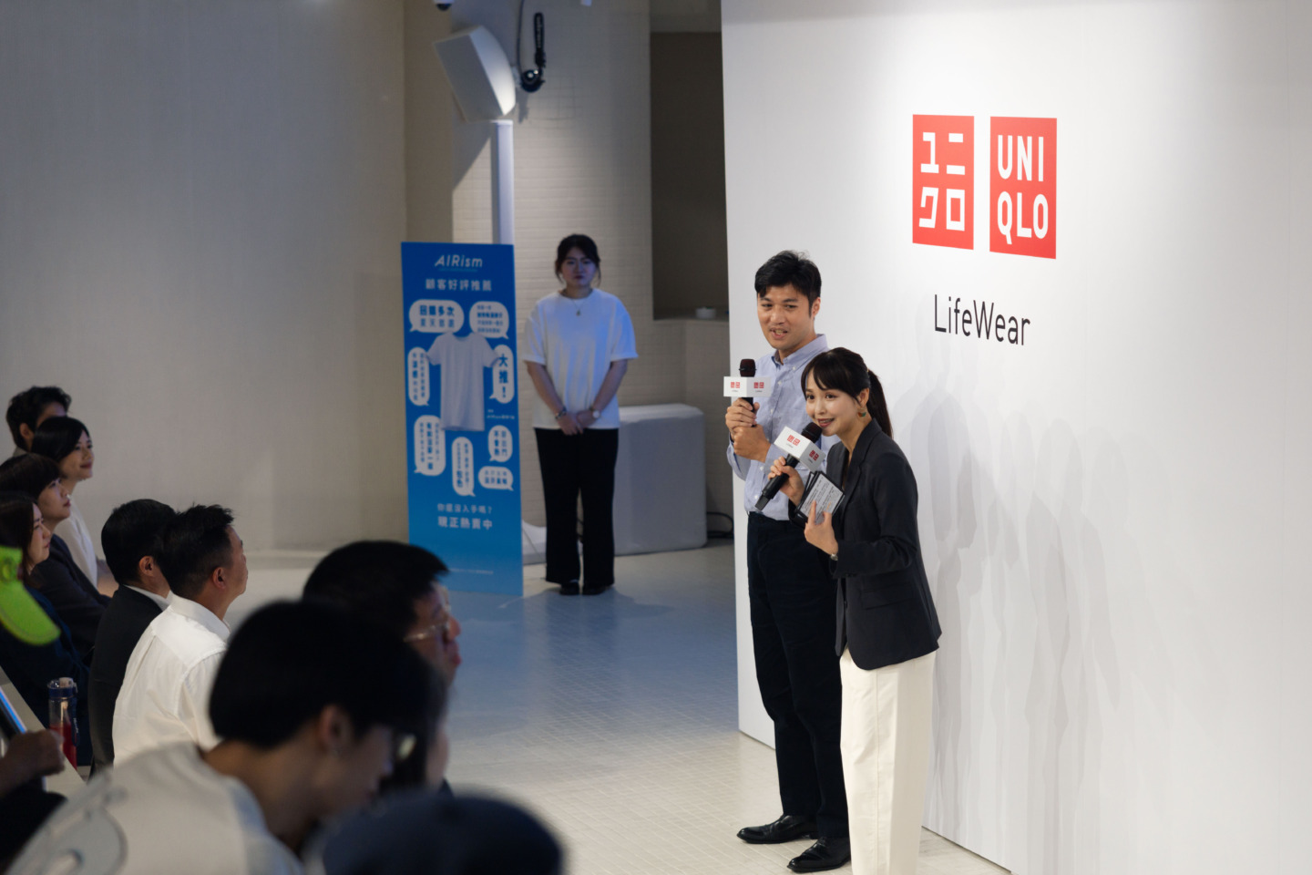 UNIQLO AIRism 夏日體面應援計劃發表記者會主持|Grace 行恩|主持人(5)