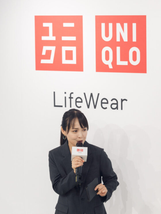 UNIQLO AIRism 夏日體面應援計劃發表記者會主持
