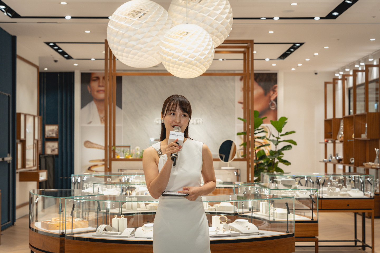 GEORG JENSEN 喬治傑森 遠東 Garden City 旗艦店開幕|高端精品品牌活動主持 Grace 行恩|Grace 行恩|主持人(2)